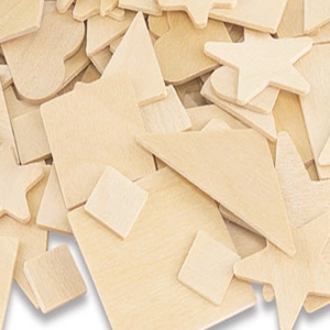 Wood Polygon Shapes Cut to Size